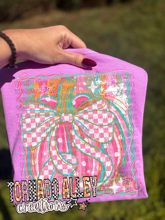 Cute Pink Pumpkin Tee
