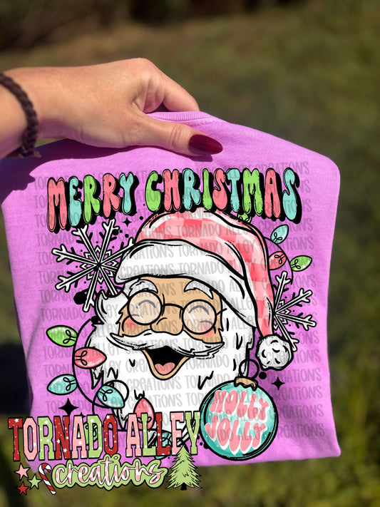 Holly Jolly Santa Tee