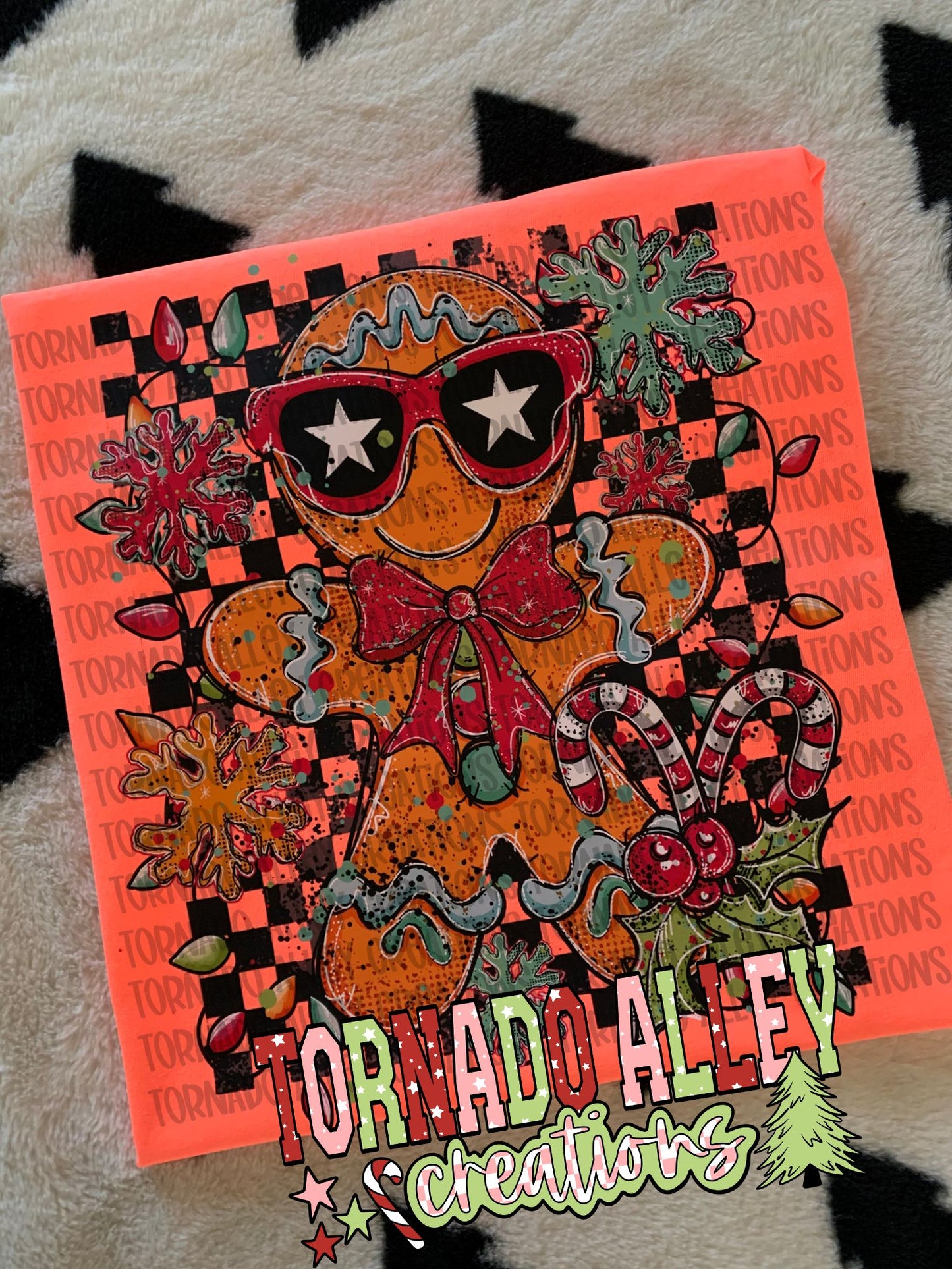 Cute Gingerbread Man Tee