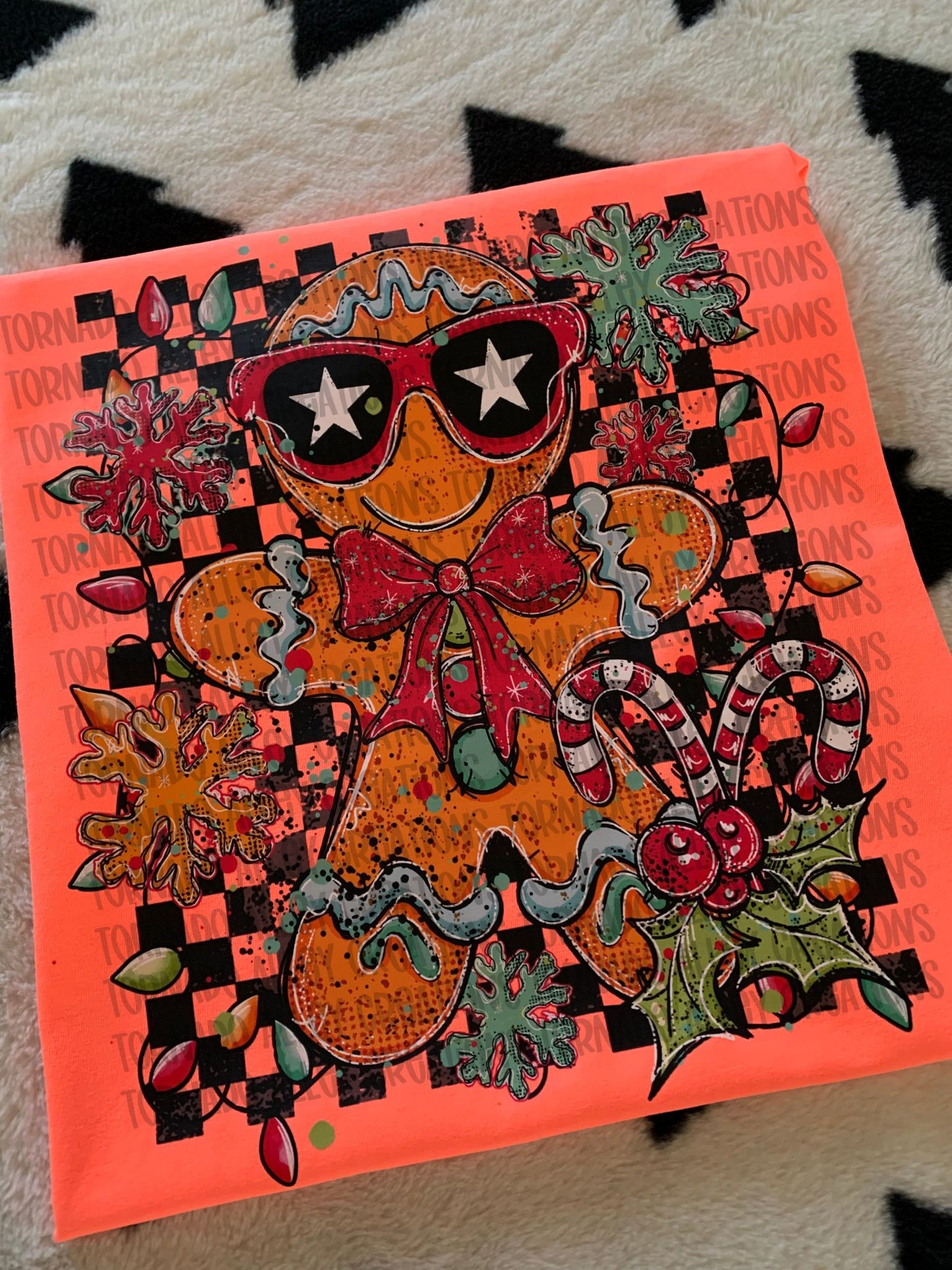 Cute Gingerbread Man Tee