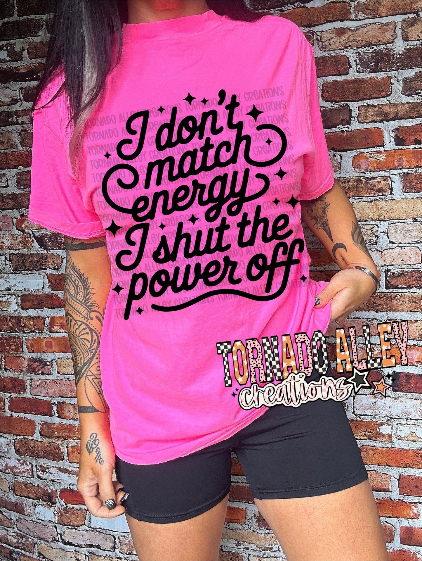 Shut The Power Off Tee