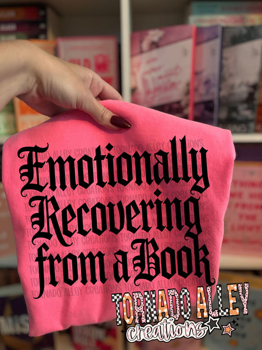 Emotionally Recovering From a Book Tee