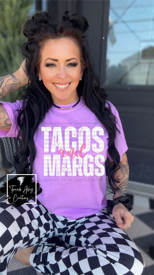 Tacos and Margs Tee