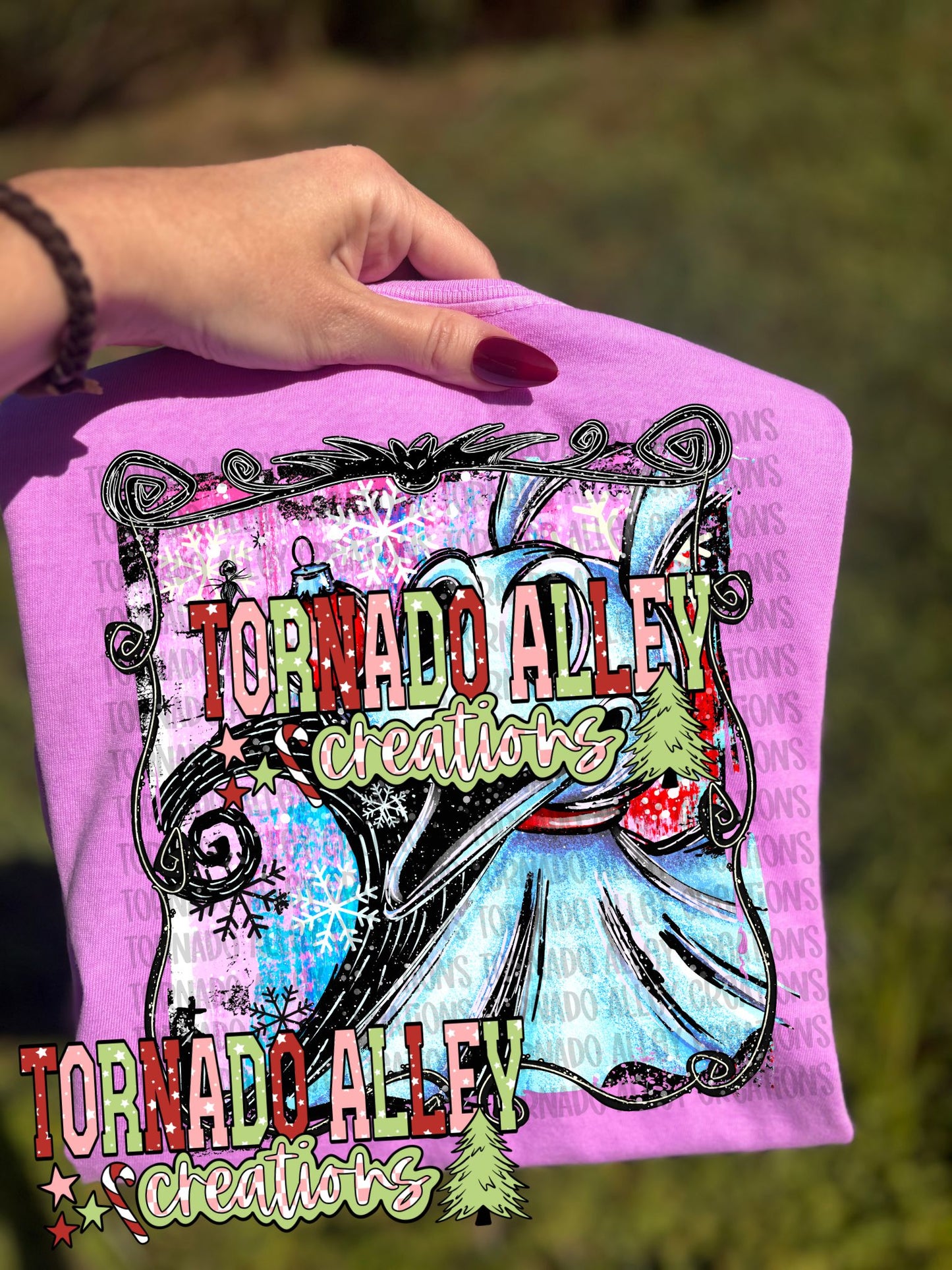 Spooky Christmas Dog Tee