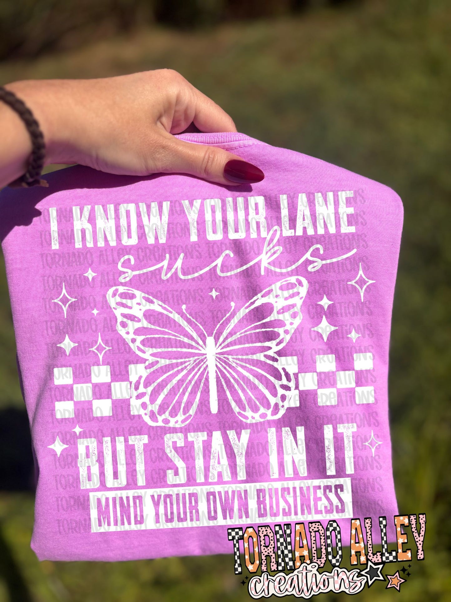 I Know Your Lane Sucks Tee