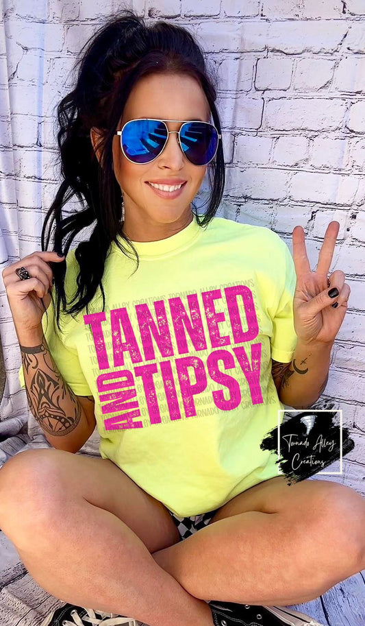 Tanned Tipsy Tee