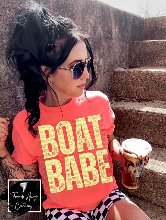 Boat Babe Tee