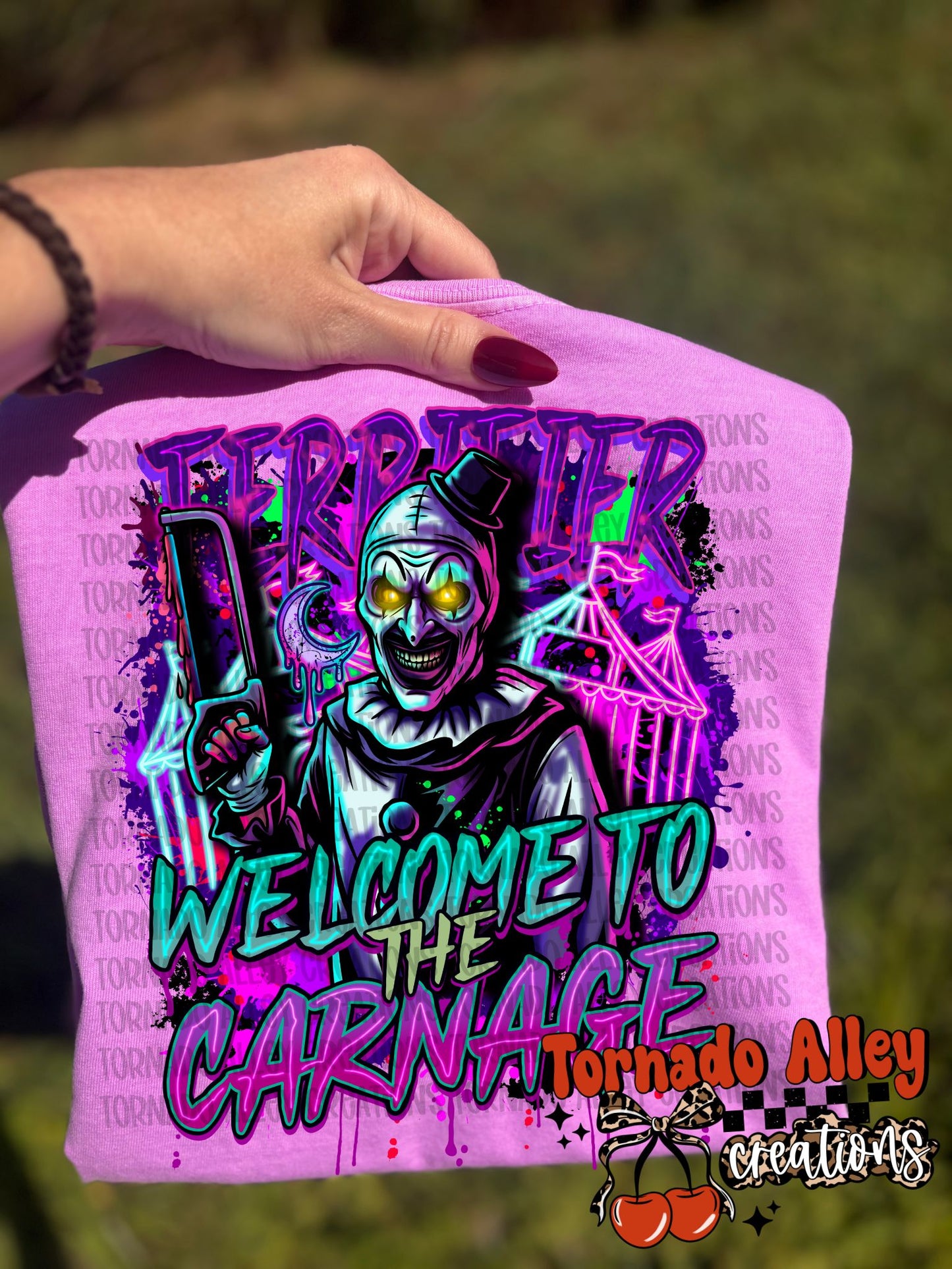 Welcome to Carnage Tee