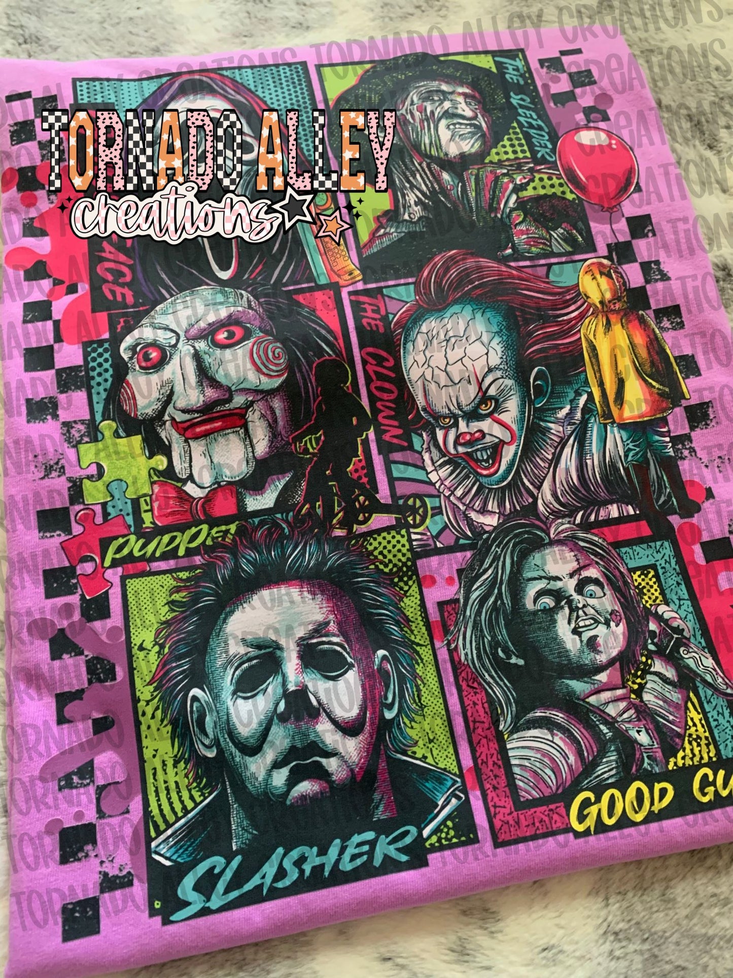 Spooky Horror Crew Tee