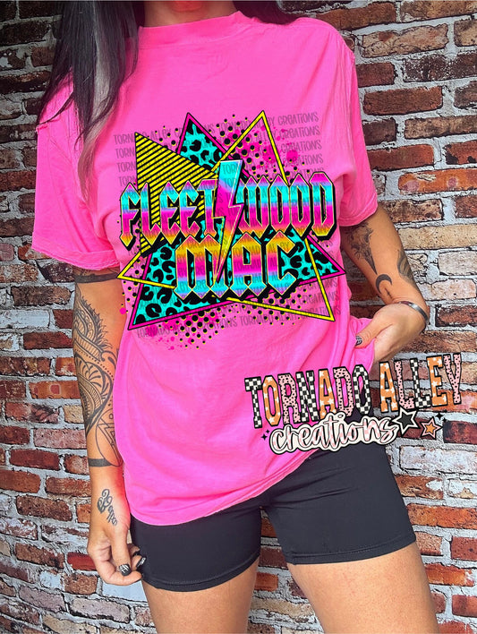 Neon Band Tee