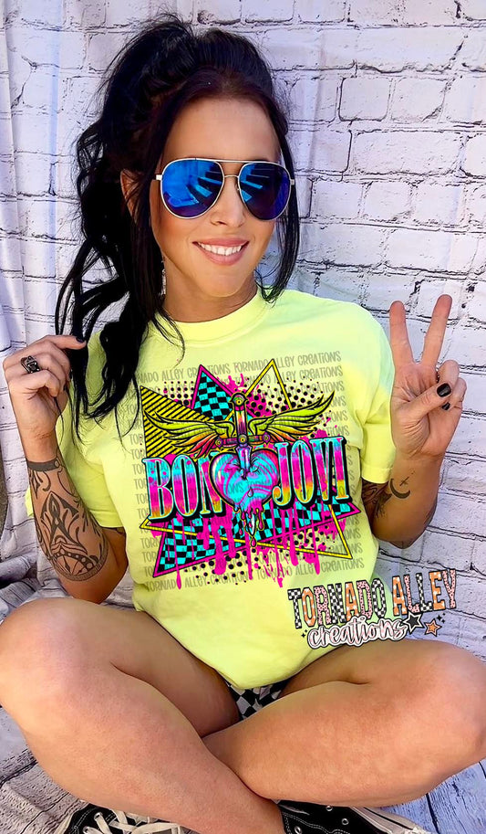Neon Band Tee