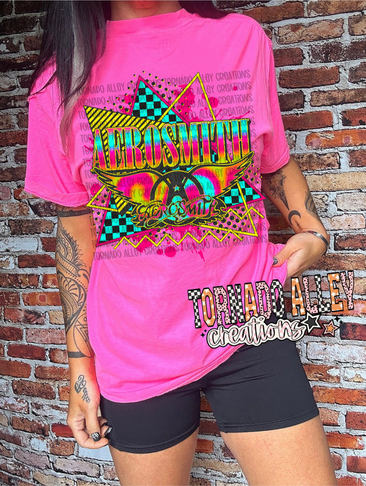 Neon Band Tee