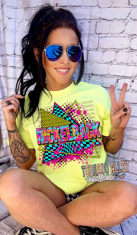 Neon Band Tee