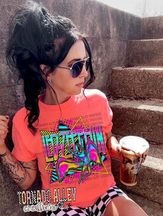 Neon Band Tee