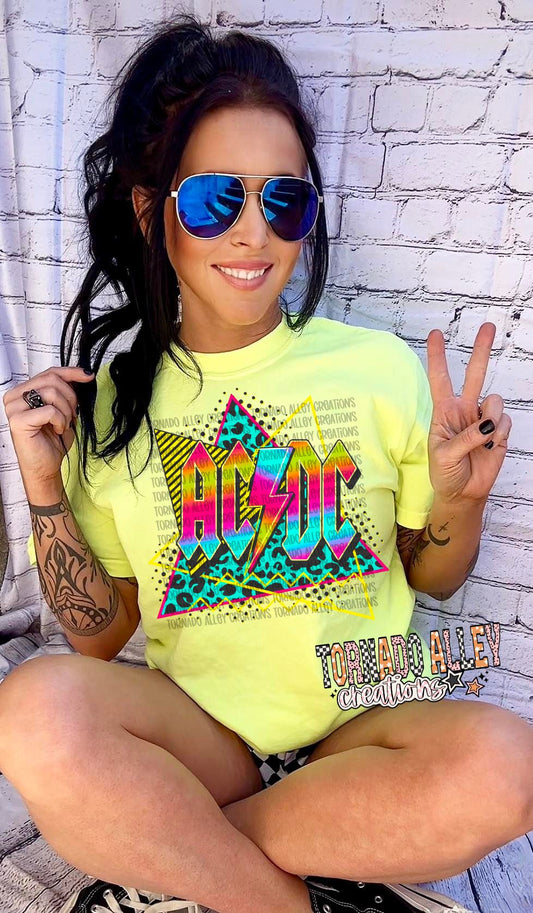 Neon Band Tee