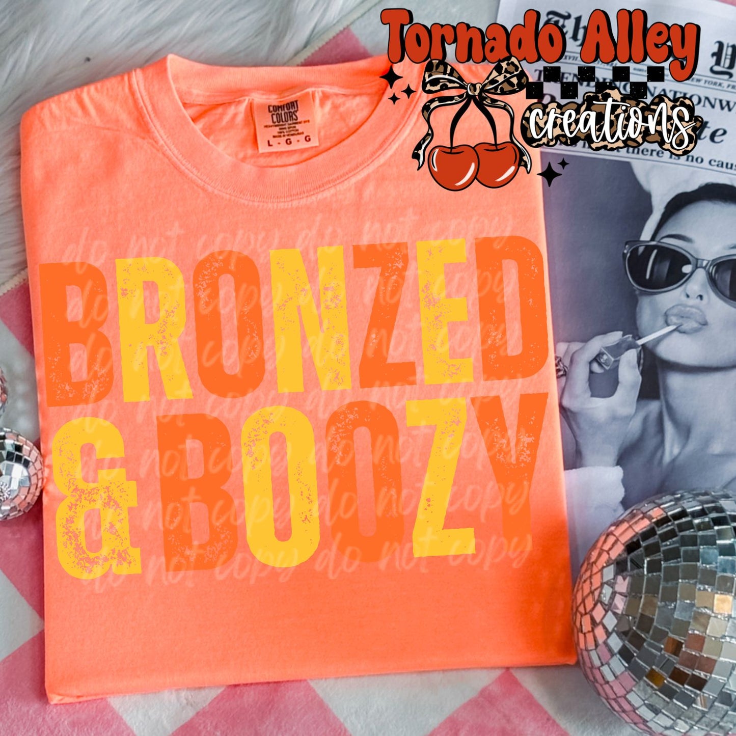 Bronzed Boozy Tee