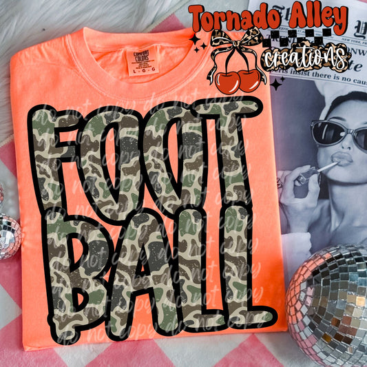 Football Camo Tee