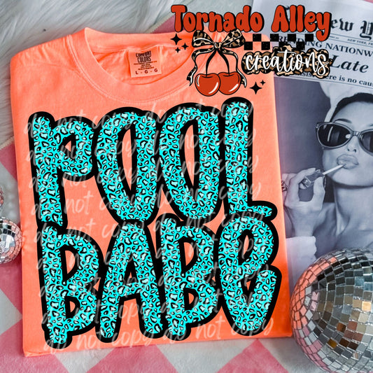 Pool Babe Cheetah Tee