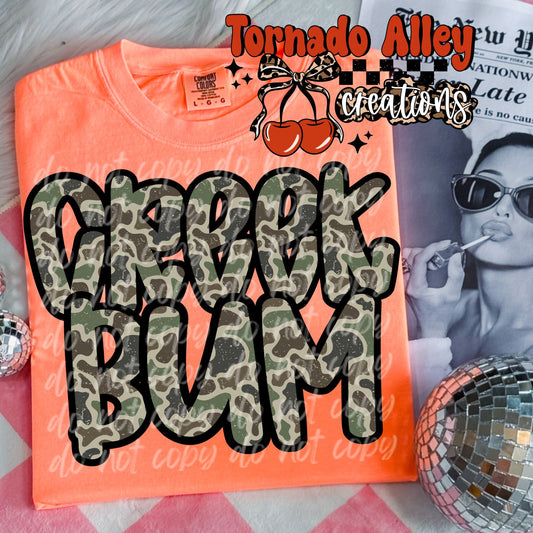 Creek Bum Camo Tee