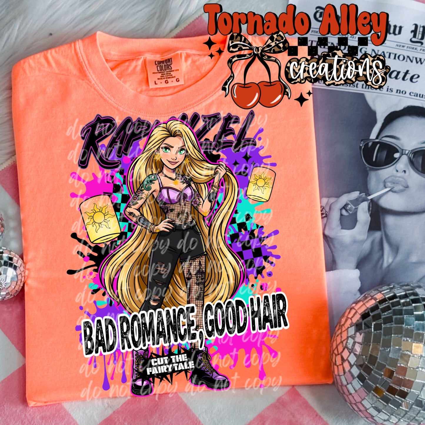 Bad Romance Good Hair Tee