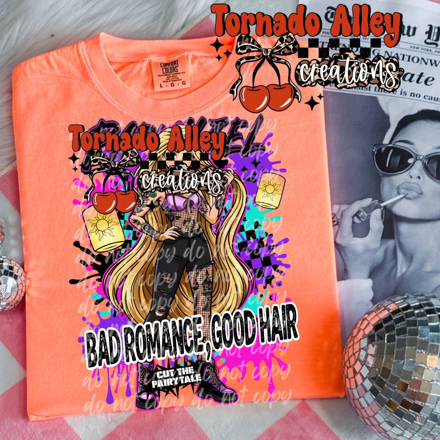 Bad Romance Good Hair Tee