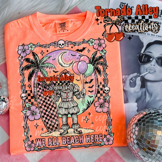 We All Beach Here Tee