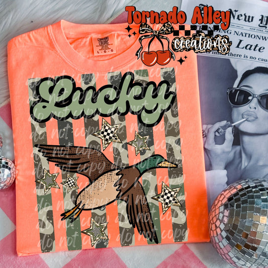 Lucky Duck Camo Tee