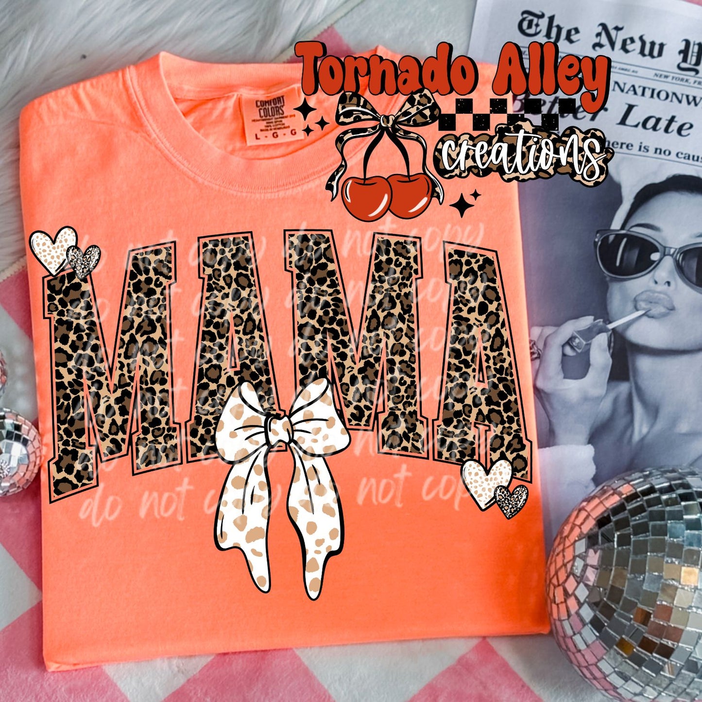 Mama Cheetah Tee
