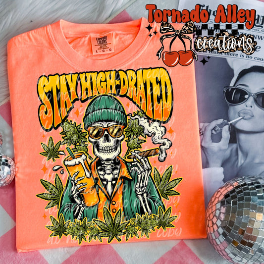 Stay High Drated Tee