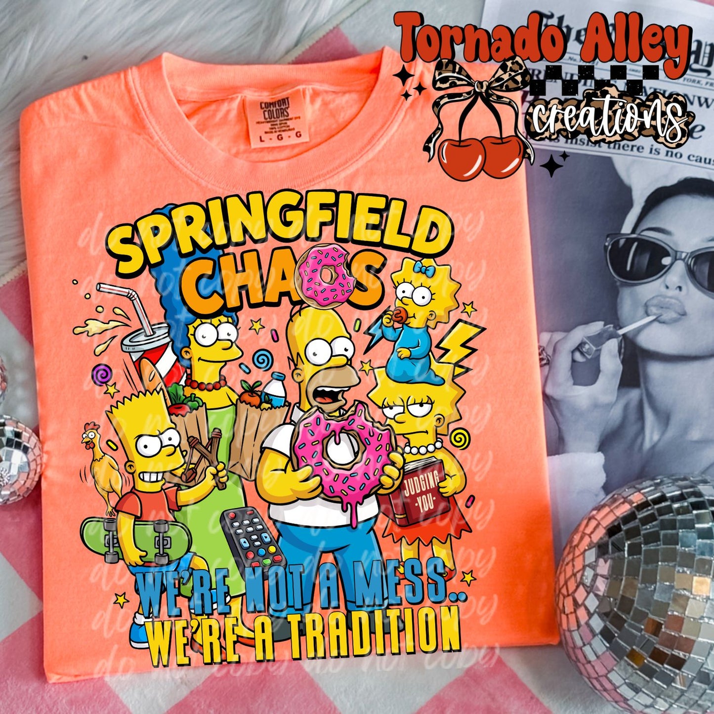 Not a Mess a Tradition Tee
