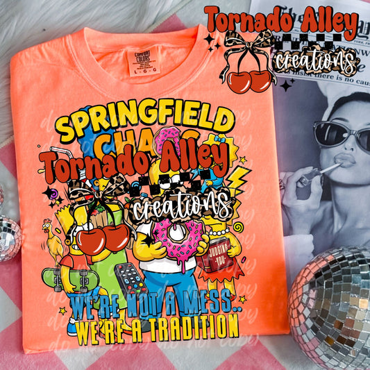 Not a Mess a Tradition Tee