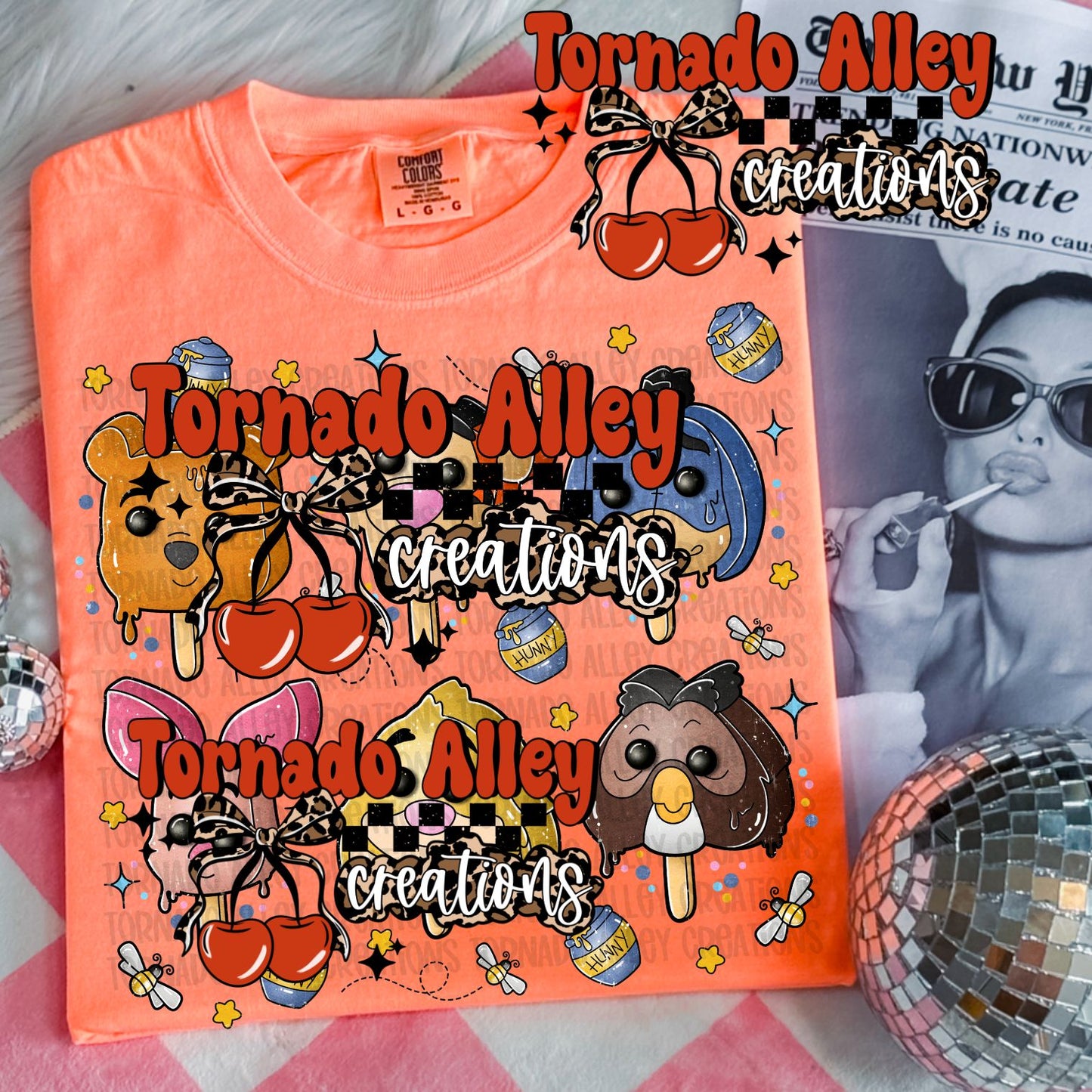 Honey Bear Ice Cream Tee