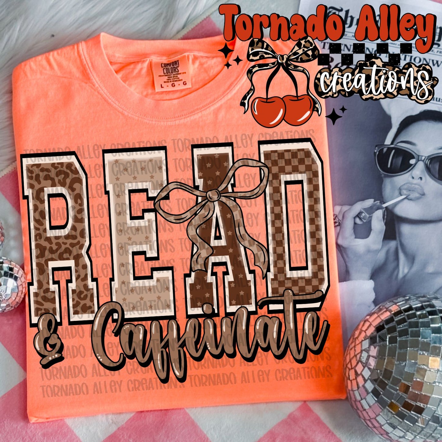 Read Caffeinated Tee