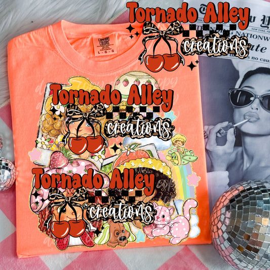 Retro Strawberry Tee