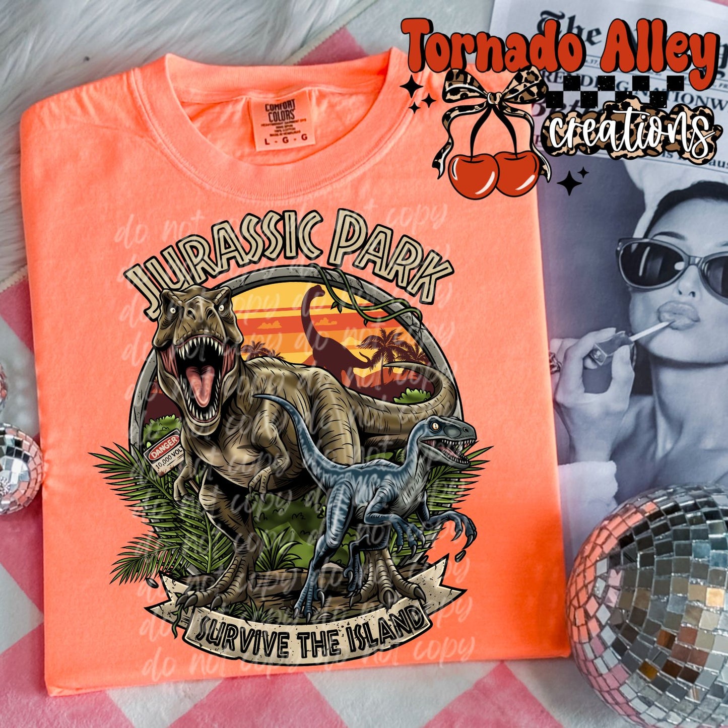 Retro Dinosaurs Tee