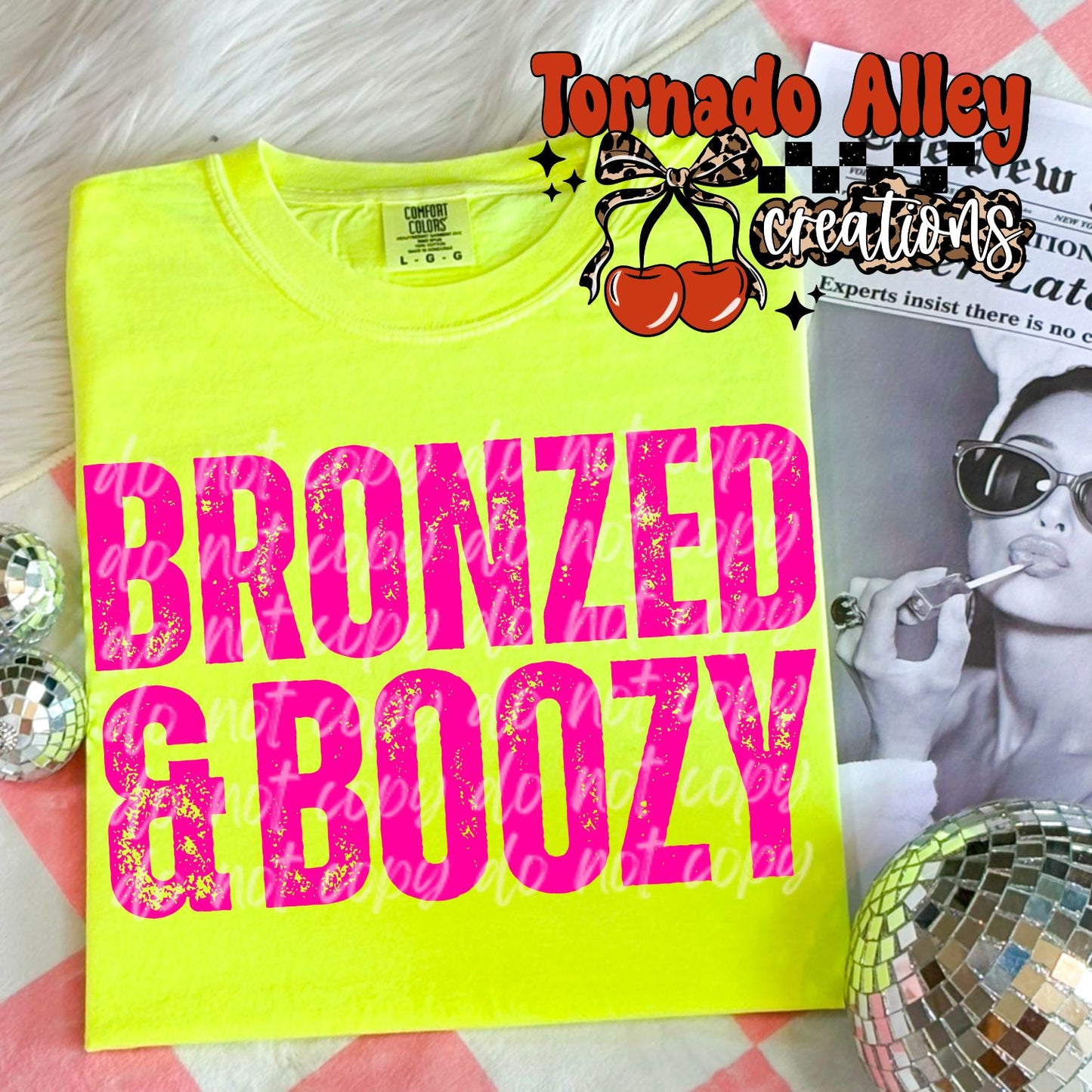 Bronzed Boozy Tee
