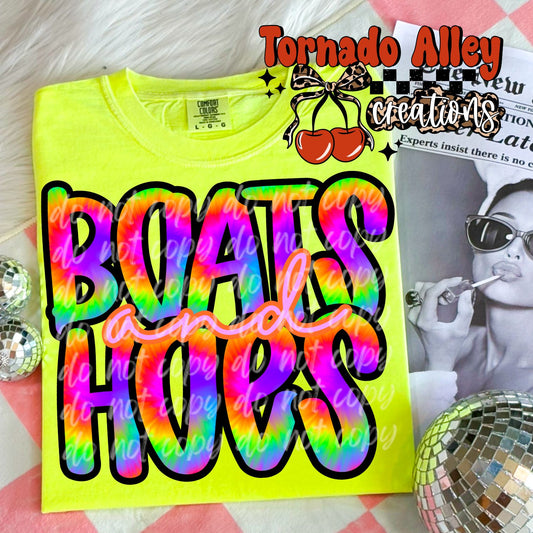 Boats Hoes Tee
