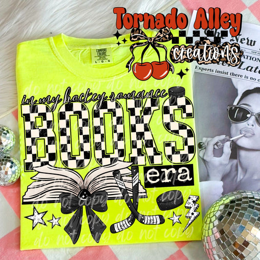 Hockey Romance Books Era Tee