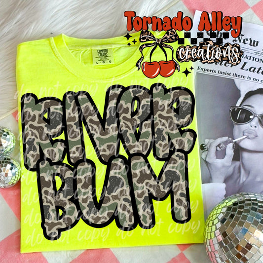 River Bum Camo Tee