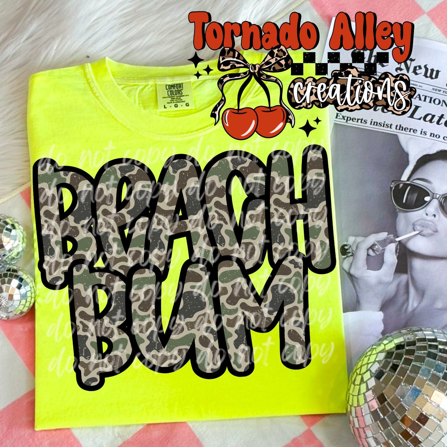 Beach Bum Camo Tee