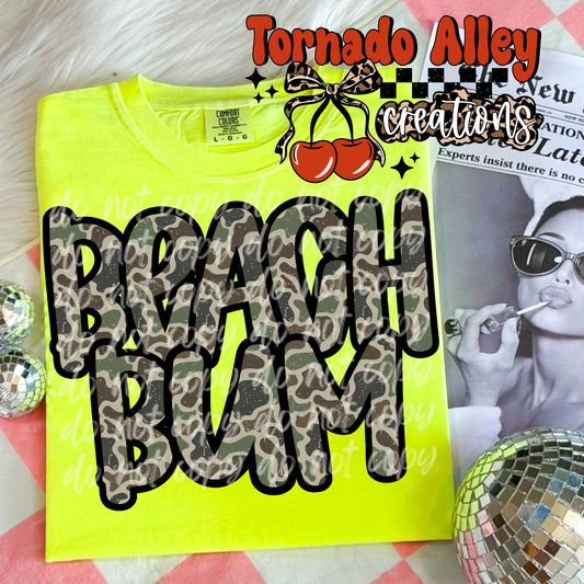 Beach Bum Camo Tee