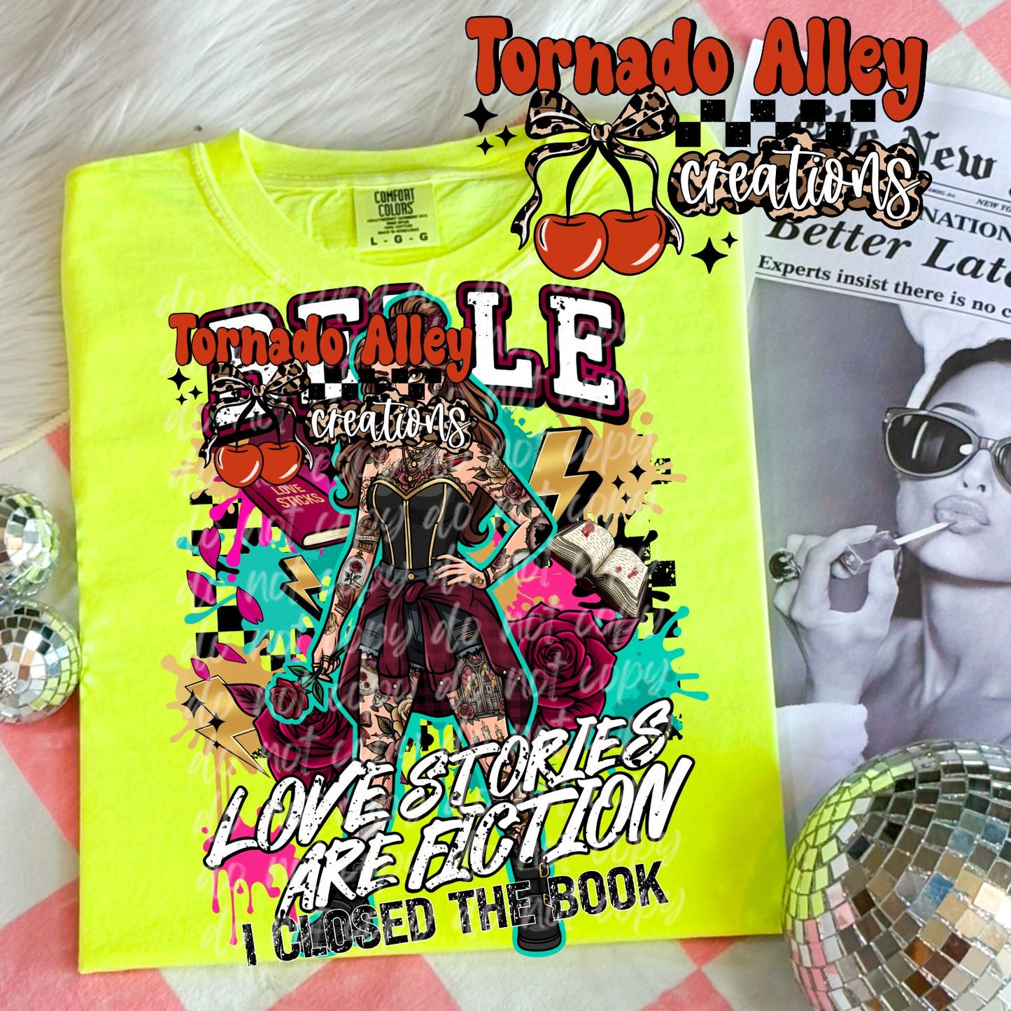Closed the Book Tee