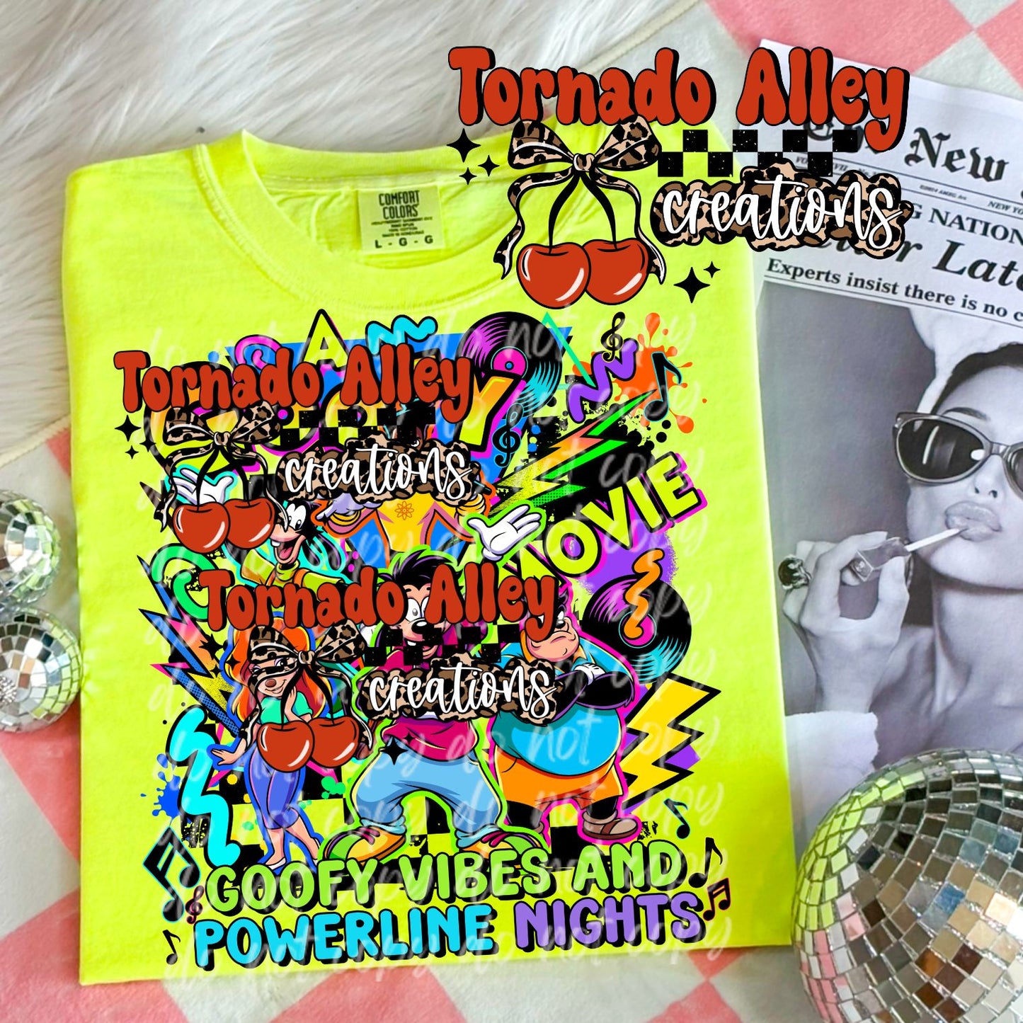 Power Line Tee