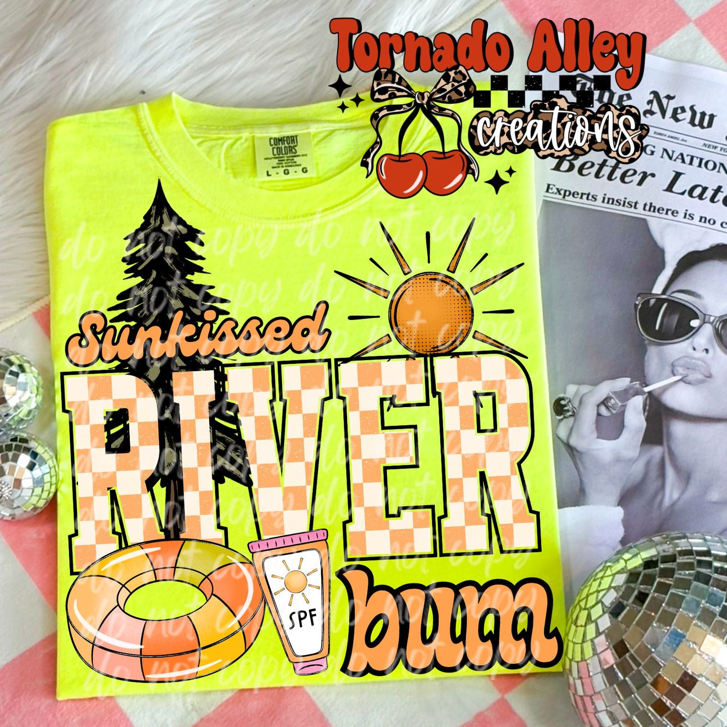 Sunkissed River Bum Tee
