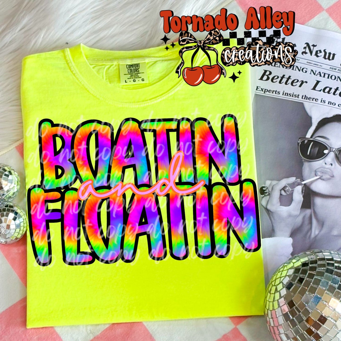 Boatin and Floatin Tee