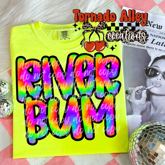 River Bum Tie Dye Tee
