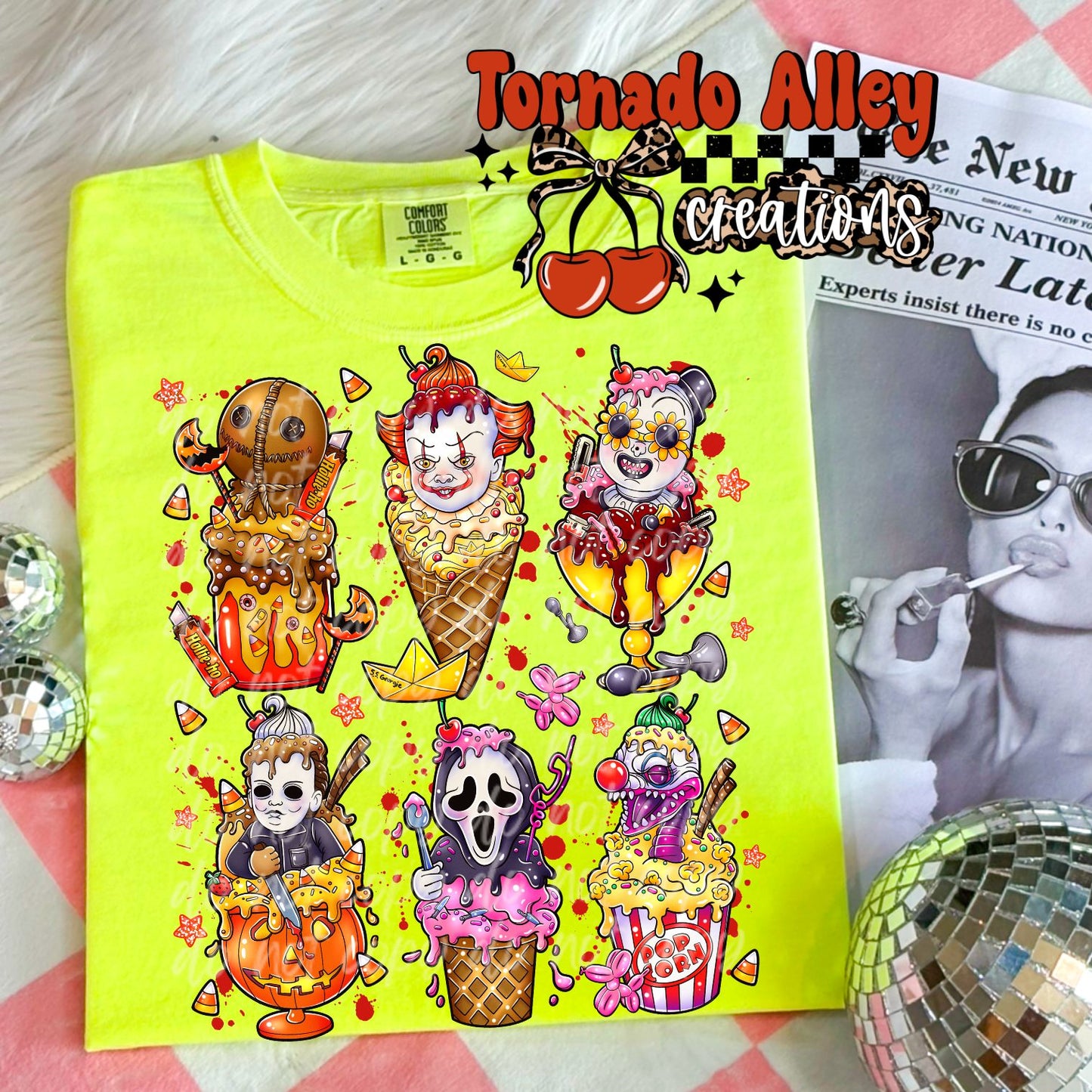 Spooky Ice Cream Crewneck
