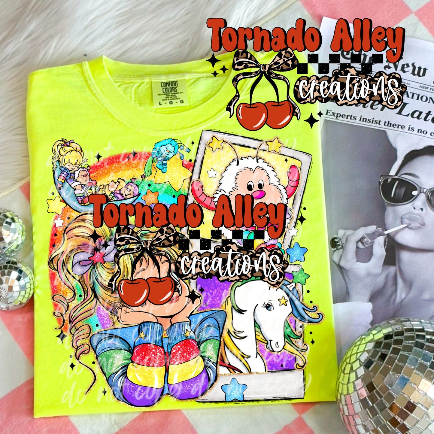 Retro Rainbow Tee