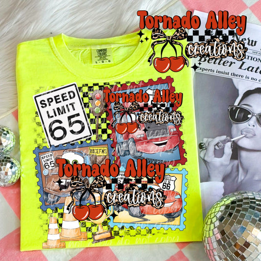 Retro Car Tee