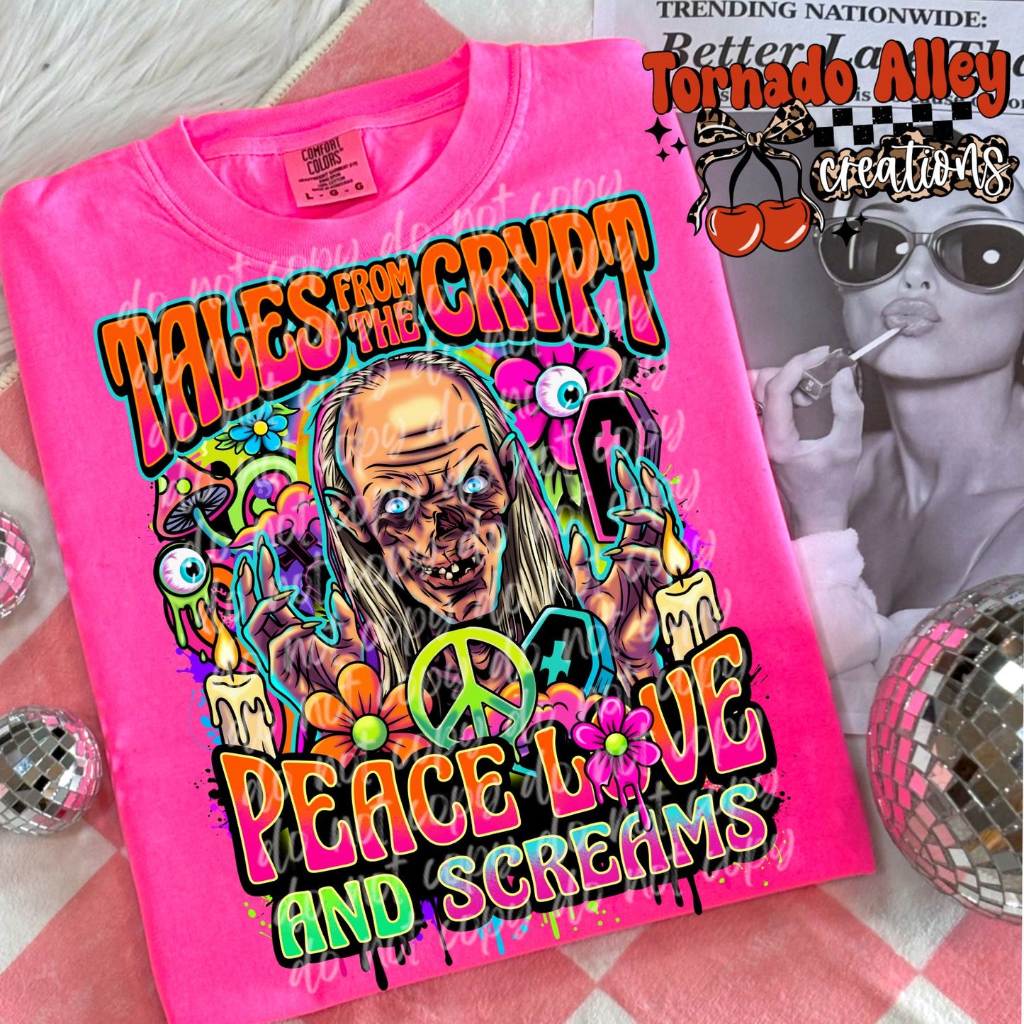 Peace Love Screams Tee